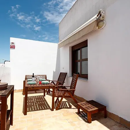Apartment Gatu Fantastico Atico En La Caleta 3 Dormit,2 Banos, Gran Terraza Y Wifi *